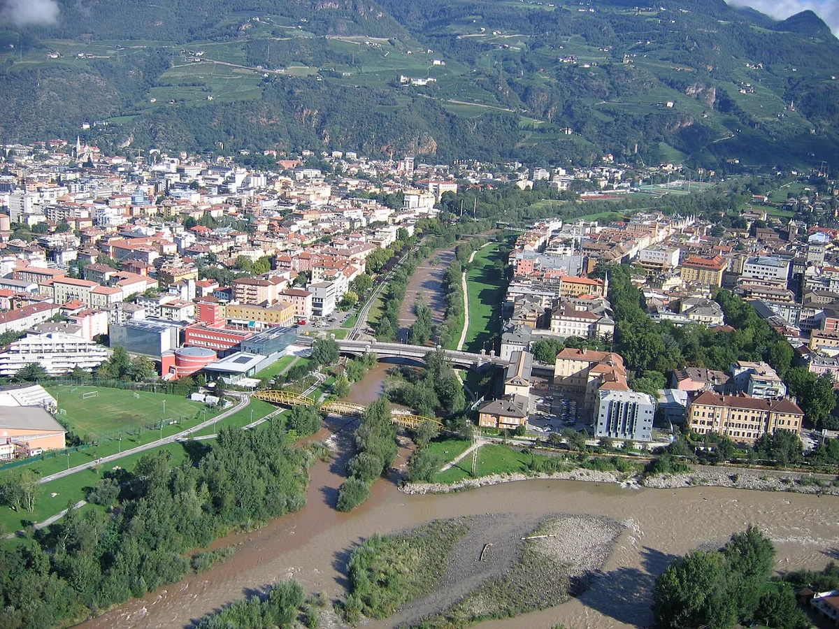 Bolzano, photographed for Wikimedia Commons