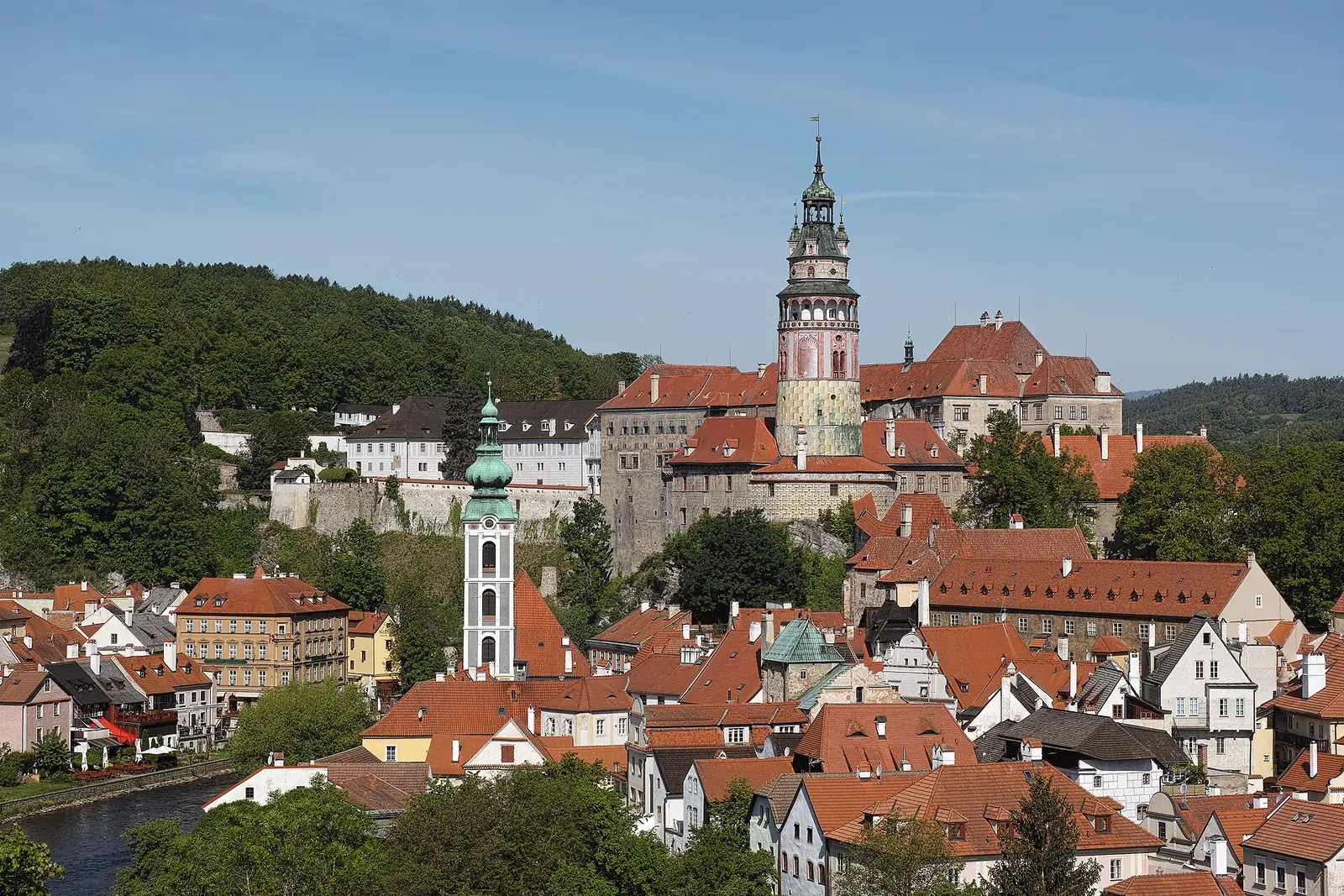 Český Krumlov, photographed for Wikimedia Commons