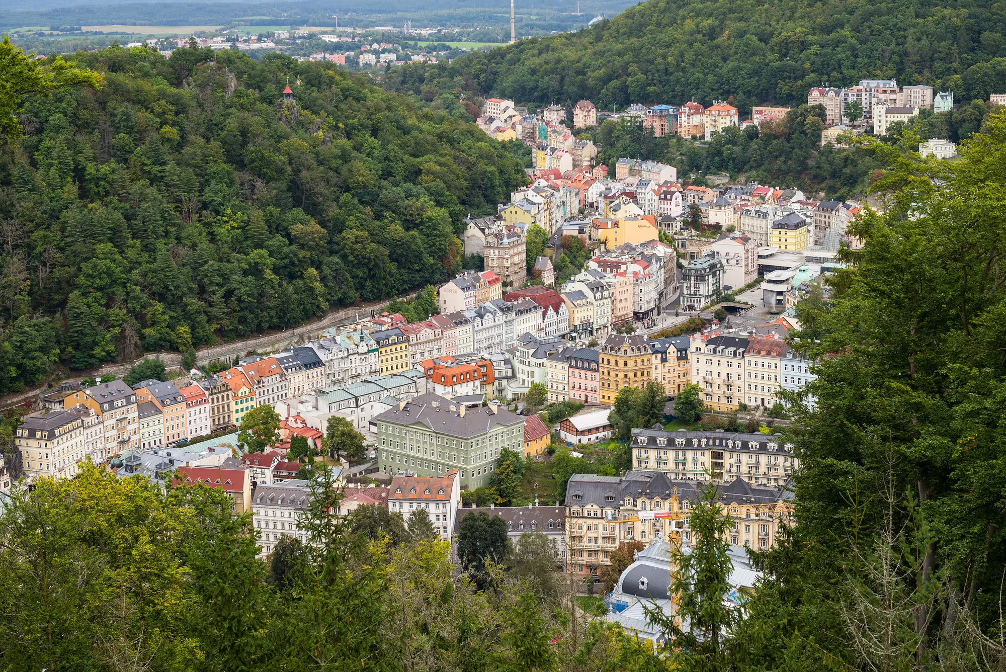 Karlovy Vary, photographed for Wikimedia Commons