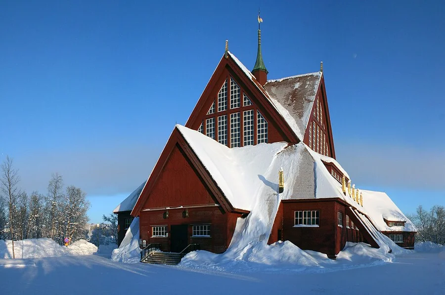 Kiruna, photographed for Wikimedia Commons