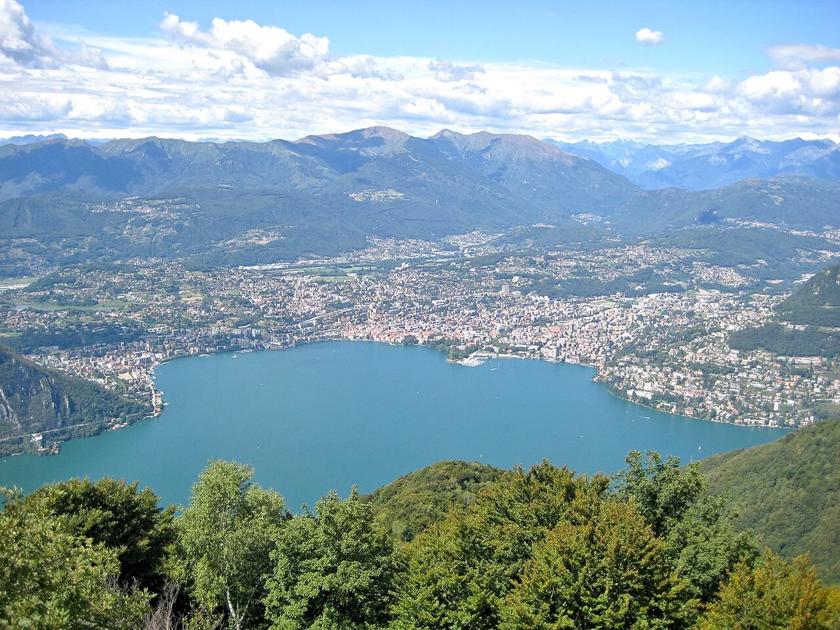 Lugano, photographed for Wikimedia Commons
