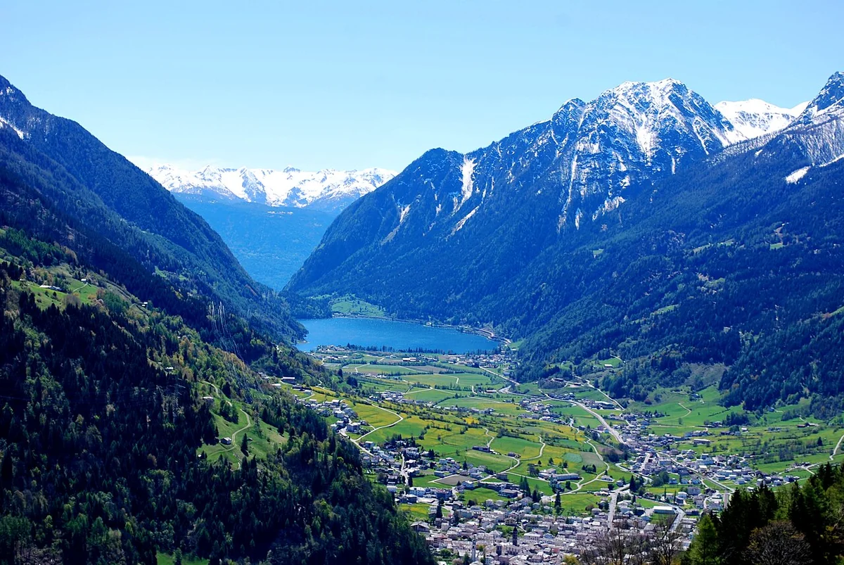 Poschiavo, photographed for Wikimedia Commons