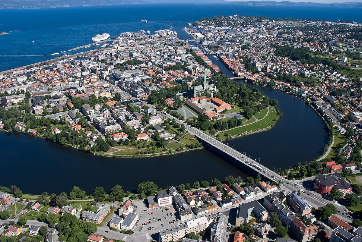 Trondheim, photographed for Wikimedia Commons